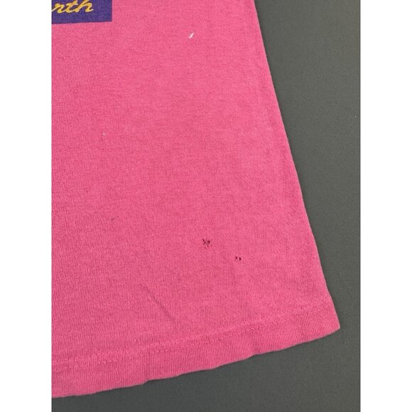 Rare Vintage Y2K Cows Ice Cream Art Painting Paint Splatter Pink Small Shirt - Picture 7 of 15